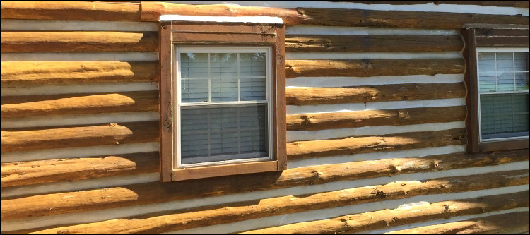Log Home Whole Log Replacement  Loudoun County, Virginia